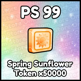 x50000 Spring Sunflower Token