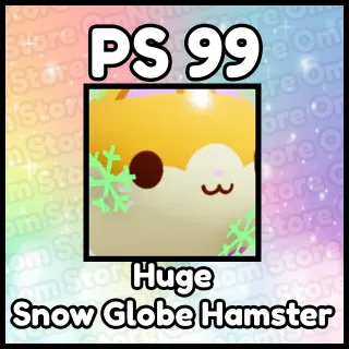 Huge Snow Globe Hamster