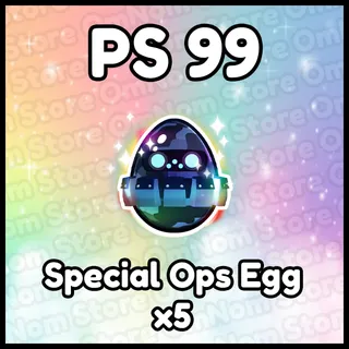 x5 Special Ops Egg