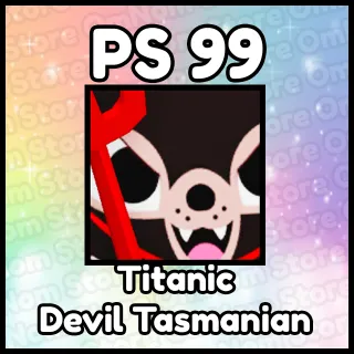 Titanic Devil Tasmanian