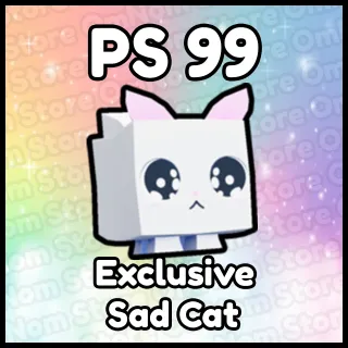 Exclusive Sad Cat