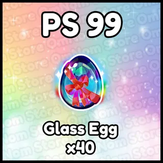 x40 Glass Egg