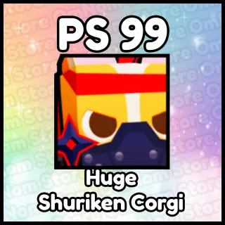 x5 Huge Shuriken Corgi