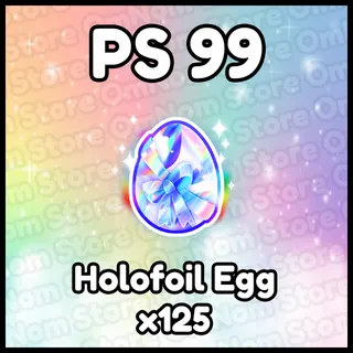 x125 Holofoil Egg