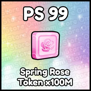 x100M Spring Rose Token