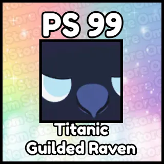 Titanic Guilded Raven
