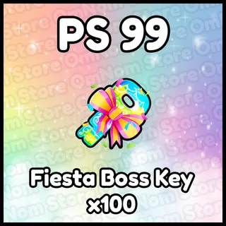 x100 Fiesta Boss Key