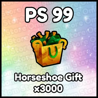 x3000 Horseshoe Gift
