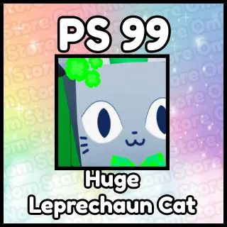 Huge Leprechaun Cat