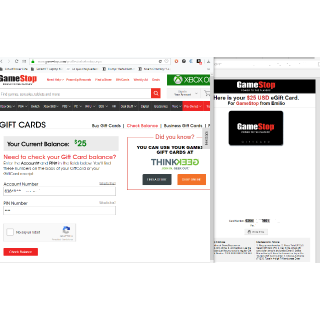 25 Gamestop Gift Card Autodelivery Check Proof