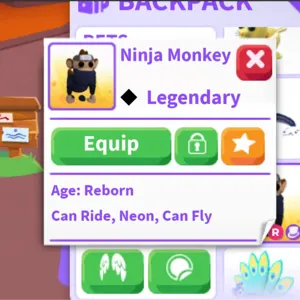 NEON NINJA MONKEY