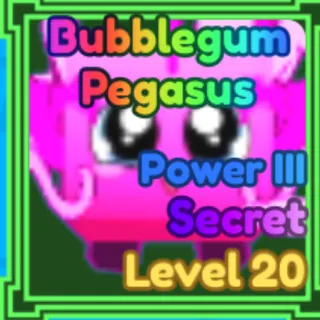 2x bubblegum Pegasus