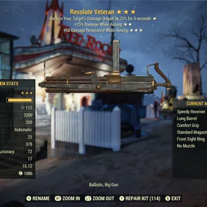 Fo76 Resolute Veteran