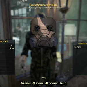 Forest Scout Armor Mask