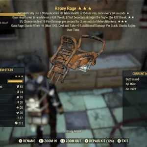 Heavy Rage Armor