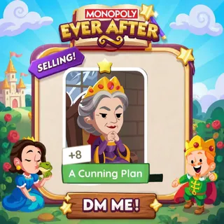 A Cunning Plan 1 Star ⭐ （+ 2 Free Card） Monopolygo Go
