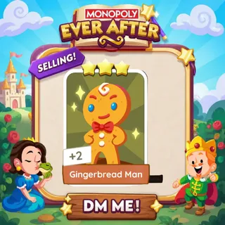 Gingerbread Man 3 Star ⭐  Monopolygo Go