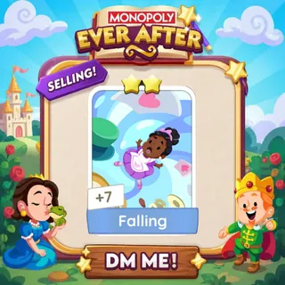 Falling 2 Star ⭐ （+ 2 Free Card） Monopolygo Go
