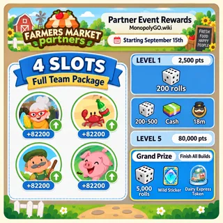 FARMERS MARKET Partners 4 SLOT 