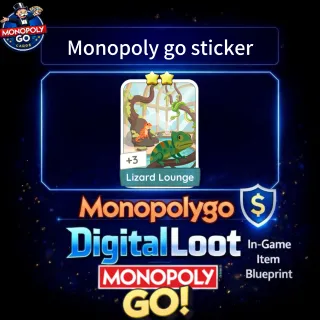Monopoly Go Lizard Lounge