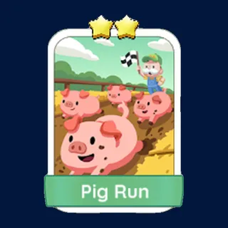 Pig Run Monopoly Go