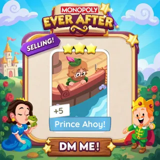 Prince Ahoy! 3 Star ⭐  Monopolygo Go