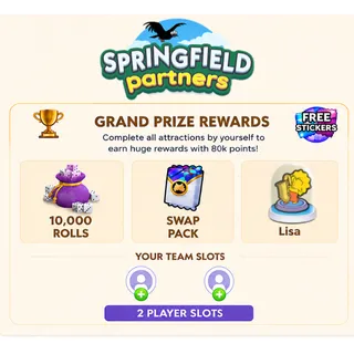 Monopoly Go Simpsons Partners 2 SLOT 10K+ Dice | All Rewards