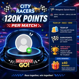 TYCOON RACERS MONOPOLY GO