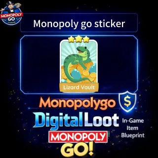 Monopoly Go Lizard Vault