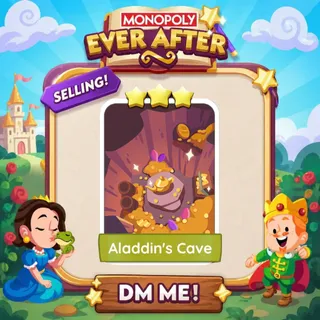 Aladdin's Cave 3 Star ⭐  Monopolygo Go