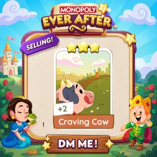 Craving Cow 3 Star ⭐  Monopolygo Go