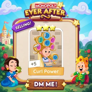 Curl Power 3 Star ⭐  Monopolygo Go