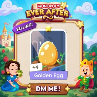 Golden Egg 1 Star ⭐ （+ 2 Free Card） Monopolygo Go