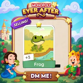 Frog 1 Star ⭐ （+ 2 Free Card） Monopolygo Go