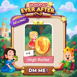 High Roller 2 Star ⭐ （+ 2 Free Card） Monopolygo Go