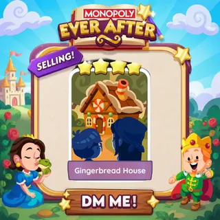 Gingerbread House 4 Star ⭐  Monopolygo Go
