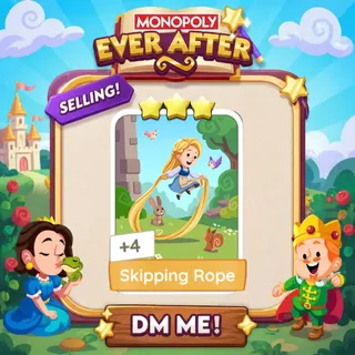 Skipping Rope 3 Star ⭐  Monopolygo Go