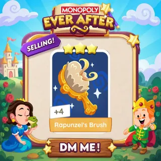 Rapunzel's Brush 3 Star ⭐  Monopolygo Go