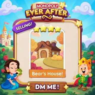 Bear's House! 4 Star ⭐  Monopolygo Go