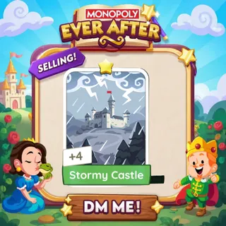 Stormy Castle 1 Star ⭐ （+ 2 Free Card） Monopolygo Go
