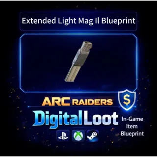 ARC Raiders  Extended Light Mag ll Blueprint