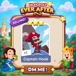 Captain Hook 3 Star ⭐  Monopolygo Go