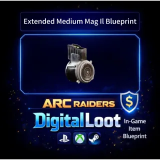 ARC Raiders  Extended Medium Mag Ill Blueprint