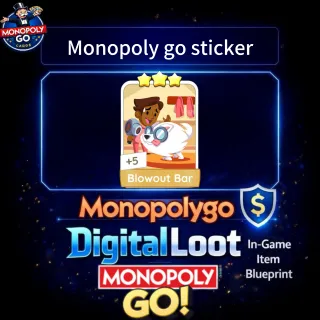 Monopoly Go Blowout Bar