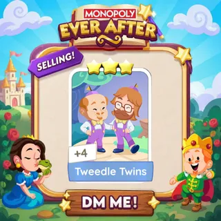 Tweedle Twins 3 Star ⭐  Monopolygo Go