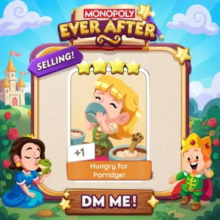 Hungry for Porridge! 4 Star ⭐  Monopolygo Go