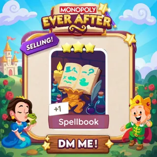 Spellbook 3 Star ⭐  Monopolygo Go