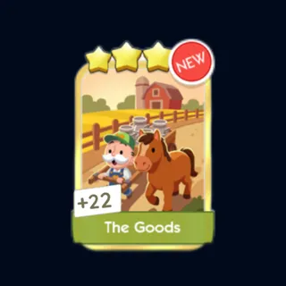 The Goods 4 Sticker Gold Sticker - Monopoly Go Golden Blitz
