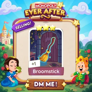 Broomstick 3 Star ⭐  Monopolygo Go