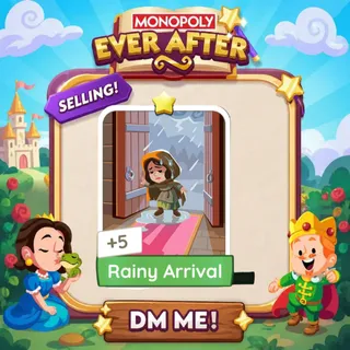 Rainy Arrival 1 Star ⭐ （+ 2 Free Card） Monopolygo Go